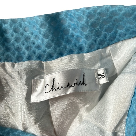 Jacquard A-Line Pleated Midi skirt, size Medium - Picture 5 of 12